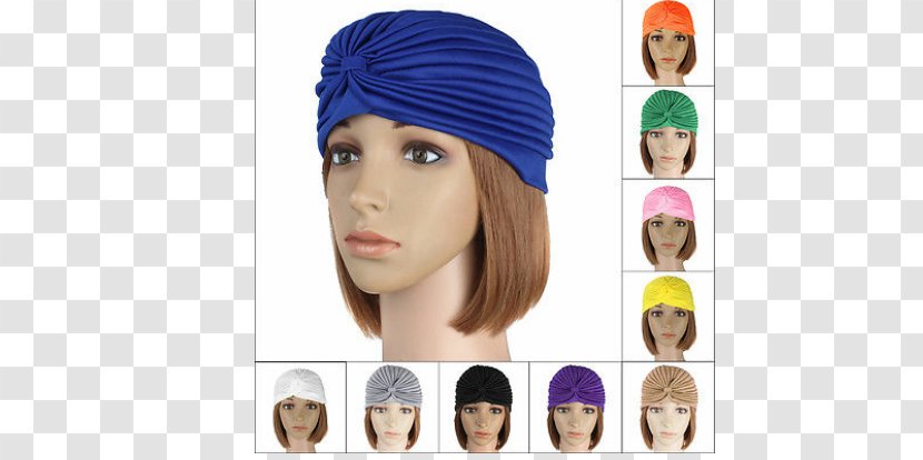 Beanie Turban Headscarf Hat - Head Scarf Transparent PNG
