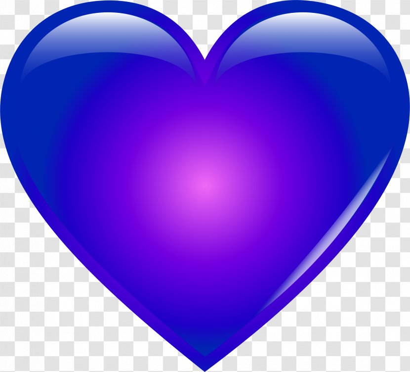 Heart Blue Clip Art - Cartoon - Hearts Transparent PNG