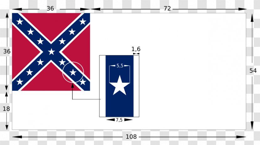 Flags Of The Confederate States America United American Civil War Navy - Great Seal - File Format Specification Transparent PNG