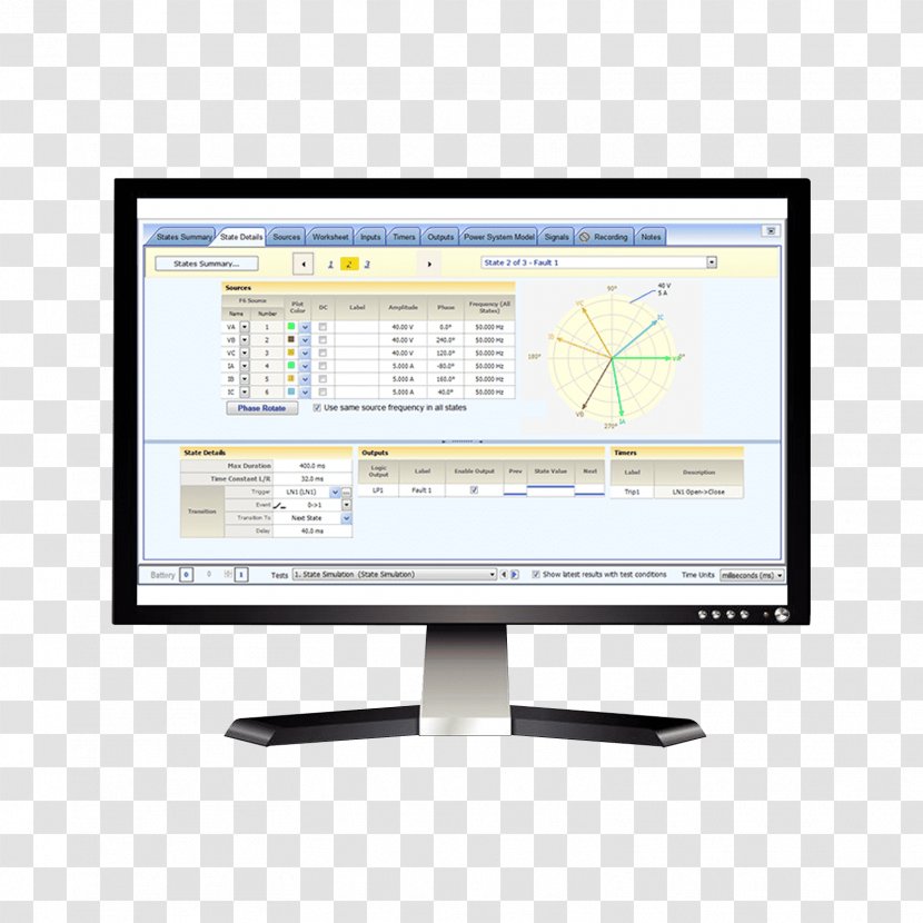 Computer Monitors Protective Relay Software Testing - High Temperature Transparent PNG