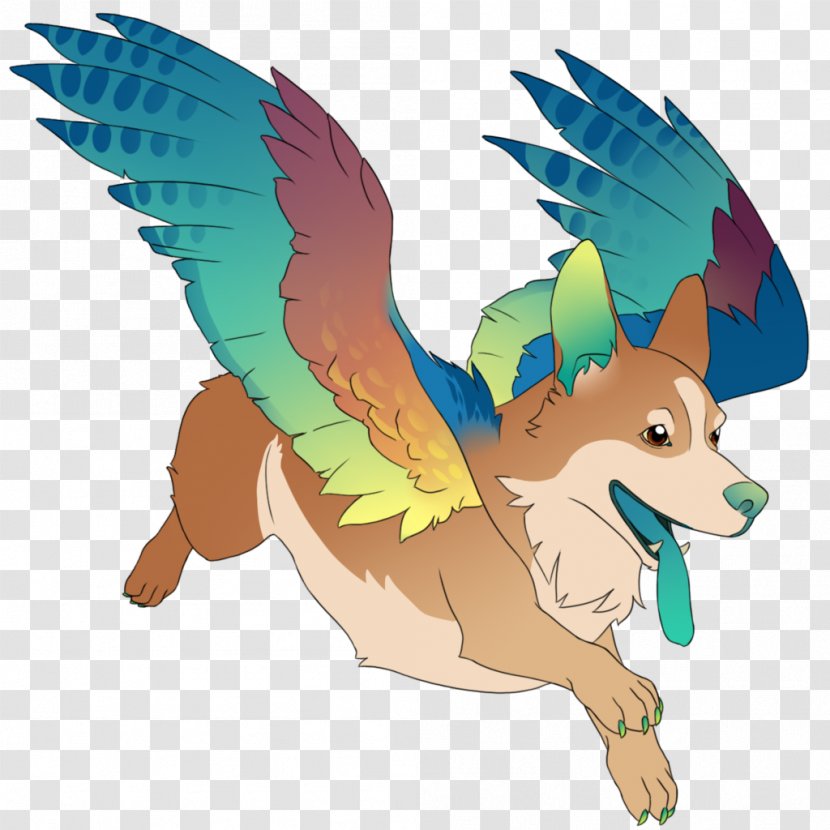 Dog Feather Legendary Creature Wiki Canidae - Animal Transparent PNG