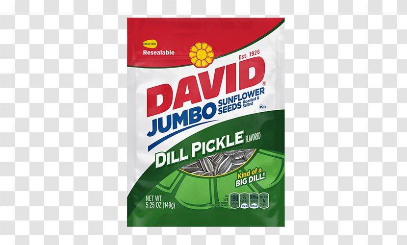 David Sunflower Seeds Ranch Dressing Snack - Brand - Salt Transparent PNG