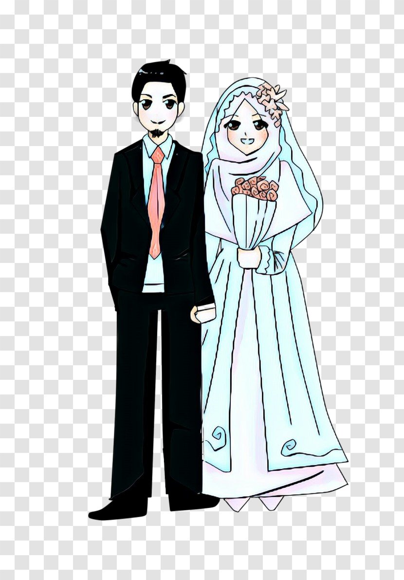 Islamic Wedding Invitation - Gentleman - Tuxedo Uniform Transparent PNG