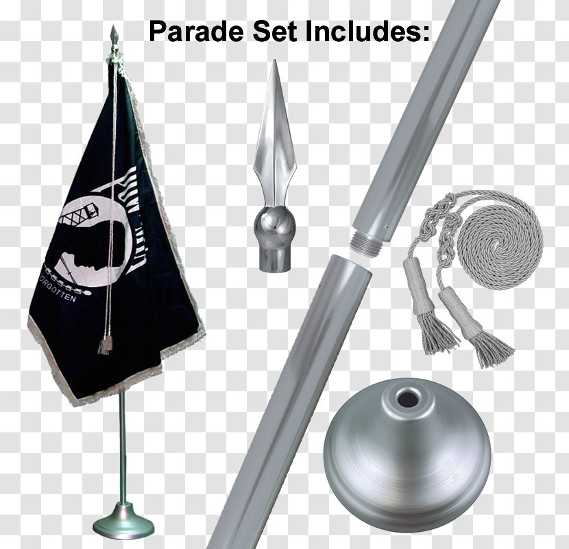 National League Of Families POW/MIA Flag Collins Military Flags The World - Triangle Transparent PNG