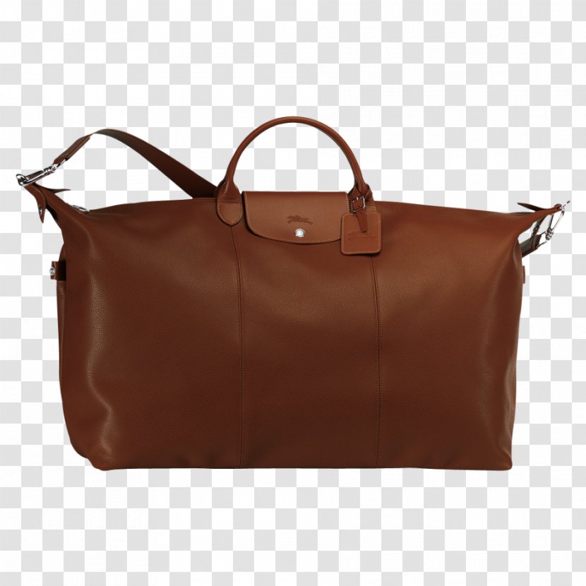 Handbag Longchamp Pliage Marochinărie - Brown - Tan Leather Bag Transparent PNG
