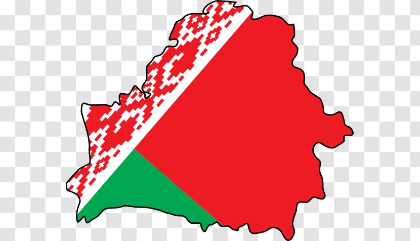 Flag Of Belarus Road Map - Graduation Party Universe Transparent PNG