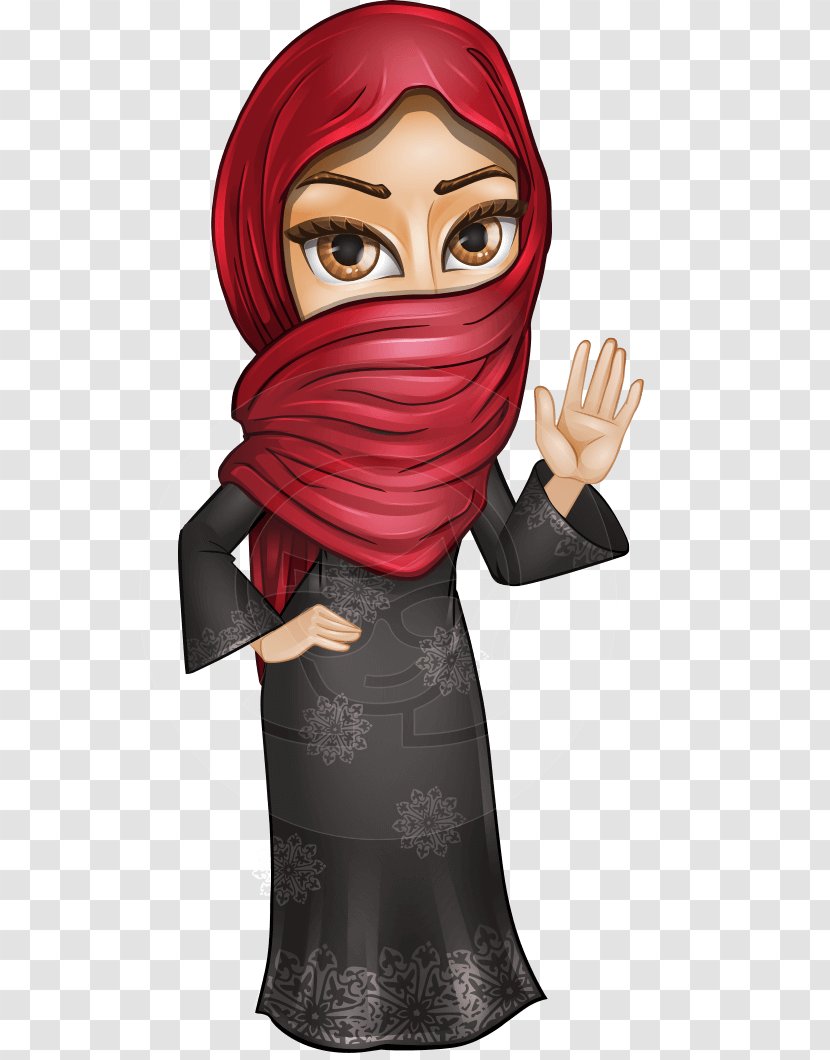 Cartoon Woman Clip Art - Arabs Transparent PNG