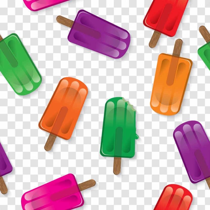 Ice Cream Icon - Vector Background Transparent PNG