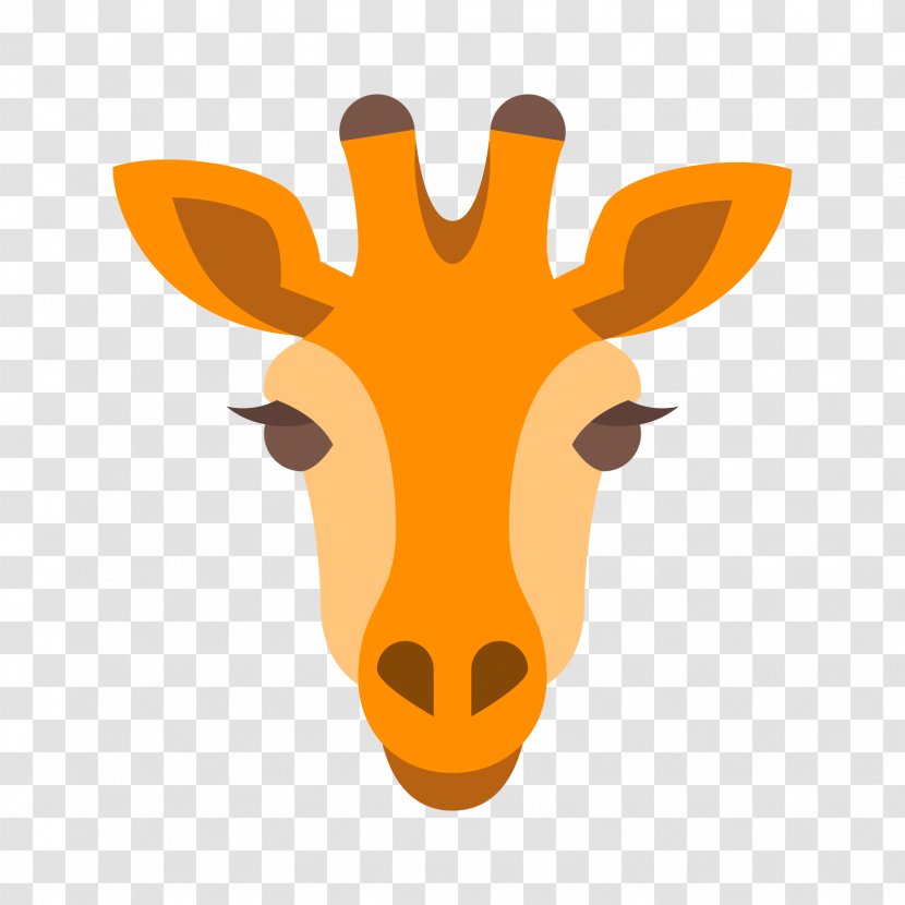 Northern Giraffe Symbol - Wildlife - Giraff Transparent PNG