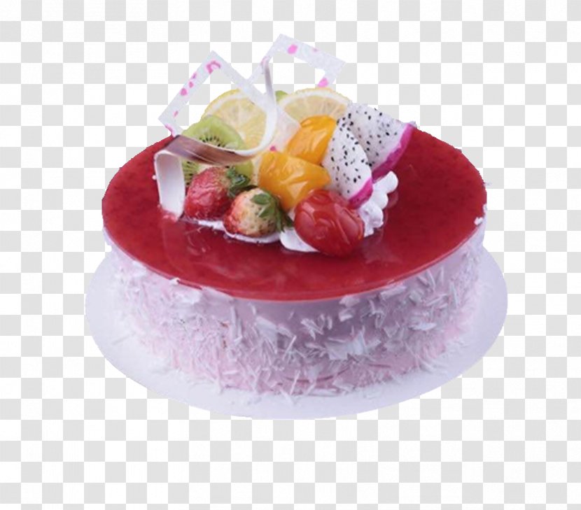 Torte Fruitcake Sweet Cake Strawberry - Whipped Cream Transparent PNG
