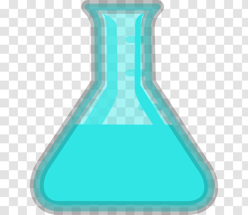 Laboratory Flasks Clip Art - Science - Flask Transparent PNG