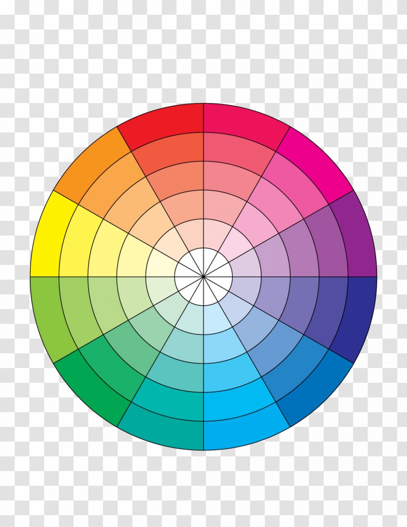 Color Wheel Colorfulness Theory HSL And HSV - Scheme - Hue Transparent PNG