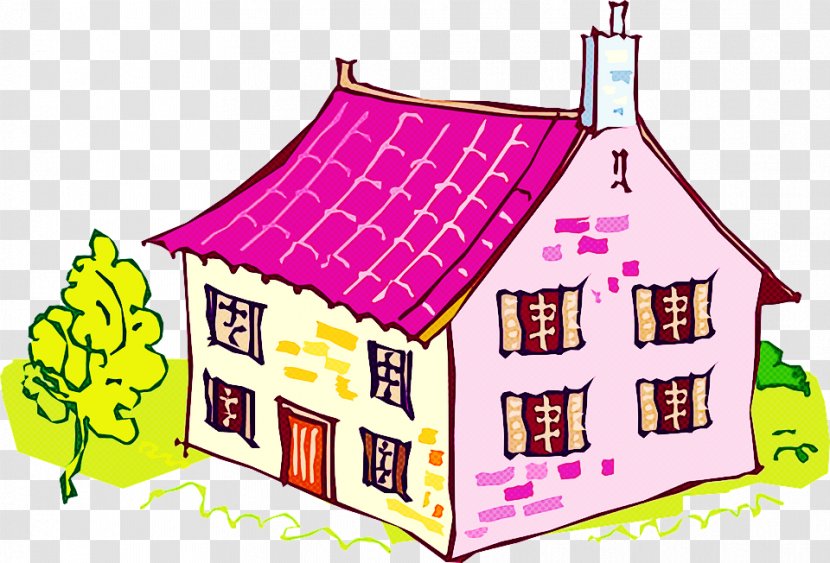 House Playhouse Cottage Home Roof - Building Transparent PNG