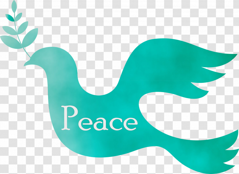 Logo Font Beak Turquoise Green Transparent PNG