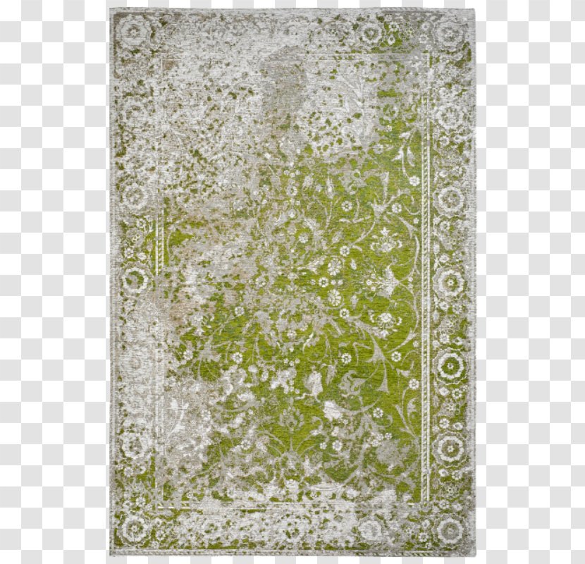 Persian Carpet Green Vloerkleed Patchwork - Texture Transparent PNG