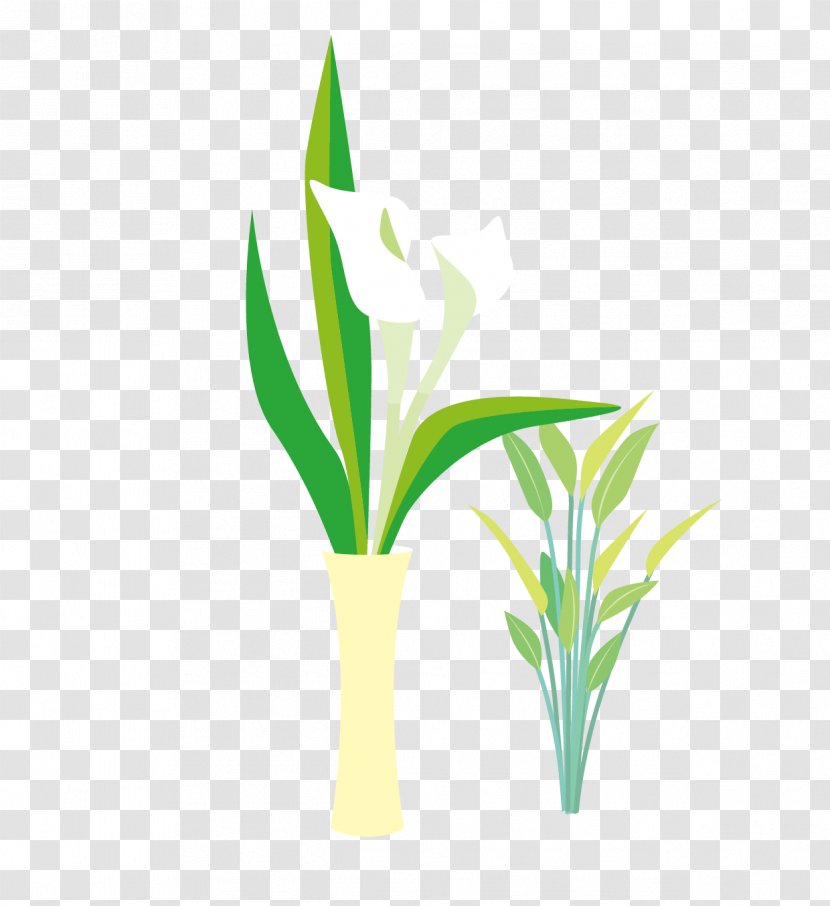 Bamboo Flat Design Download - Logo - Lilies And Transparent PNG