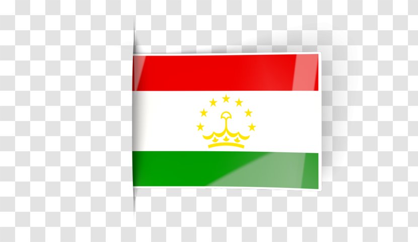 Tajikistan Flag Brand Rectangle Transparent PNG
