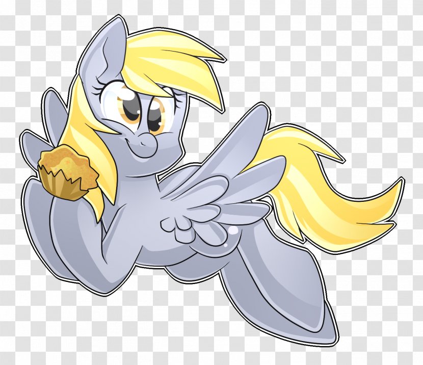 Horse Vertebrate Pony Mammal Viverrids - Wing - Derpy Hooves Muffin Transparent PNG