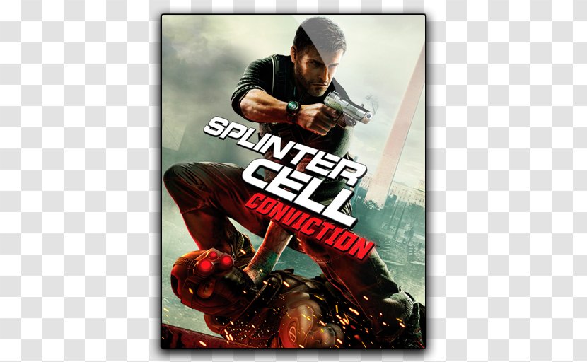 Tom Clancy's Splinter Cell: Conviction Blacklist Essentials Double Agent Sam Fisher Transparent PNG