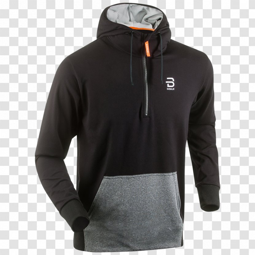 Hoodie Jacket Clothing Sports Bjorn Daehlie Men's Half Zip Dry - Polar Fleece - Softball Transparent PNG