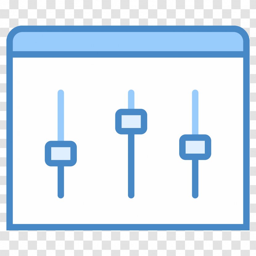 Volume Adjustment - Blue - Area Transparent PNG