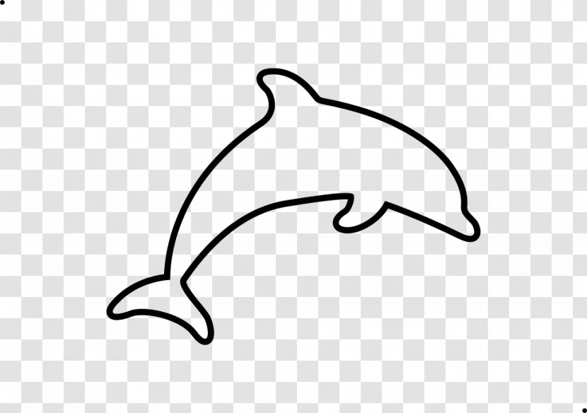 Leaf White Line Art Marine Mammal Clip - Wing Transparent PNG