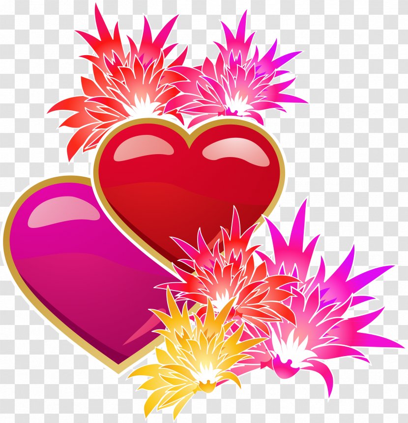 Valentine's Day Dia Dos Namorados Clip Art - Flower - Valentines Transparent PNG