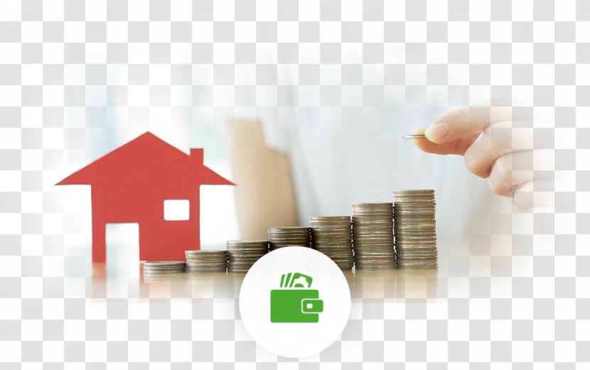 Mortgage Loan Money Saving House - Logo Transparent PNG
