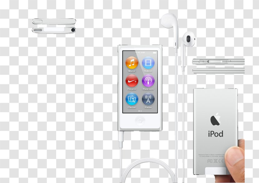 IPod Touch IPhone 5 Nano Apple Portable Media Player - Ipod Transparent PNG