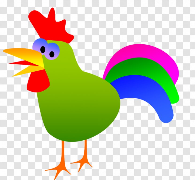 Leghorn Chicken Foghorn Clip Art Tweety Rooster - Animated Cartoon - Gallo Illustration Transparent PNG