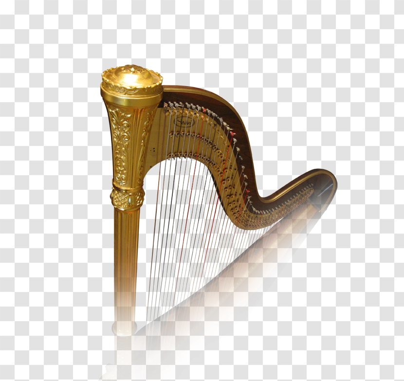 Harp Musical Instruments Psalm - Cartoon Transparent PNG