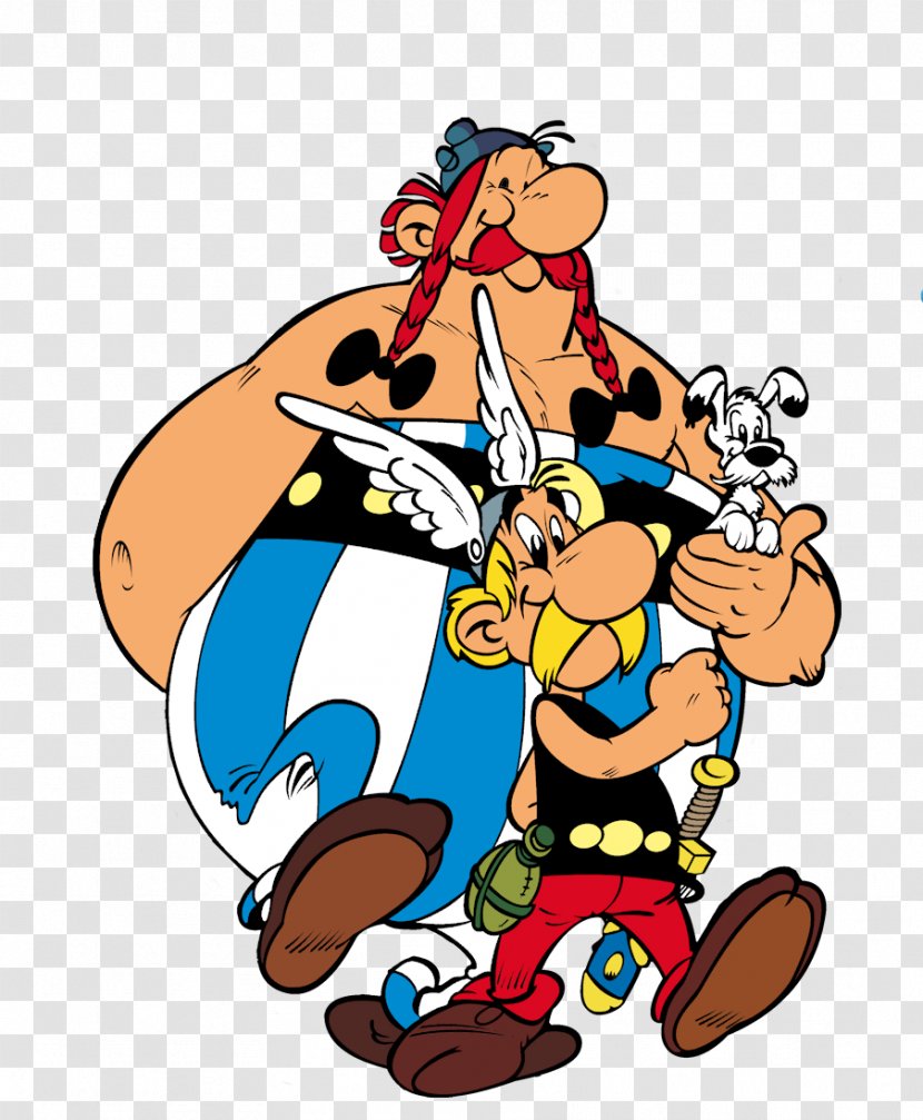 Obelix Asterix The Gaul Getafix Dogmatix - Cartoon - Fictional Character Transparent PNG