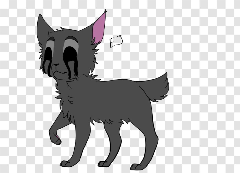 Whiskers Dog Black Cat Kitten - Color Transparent PNG