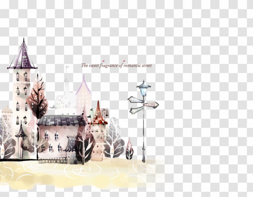 Fundal Web Page - Ink Town Transparent PNG