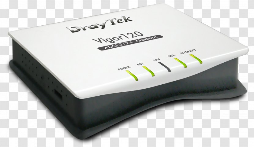 DrayTek DSL Modem Router G.992.3 - Computer Network - Draytek Transparent PNG