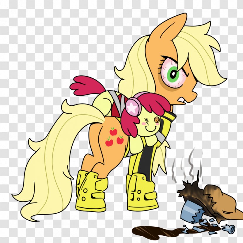 Pony Applejack Dead Rising 2 Clip Art 3 - Rainbow Dash - Triple Cupcakes Transparent PNG