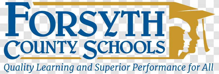 Forsyth County, Georgia County Schools School District Middle - Signage - Logo Transparent PNG