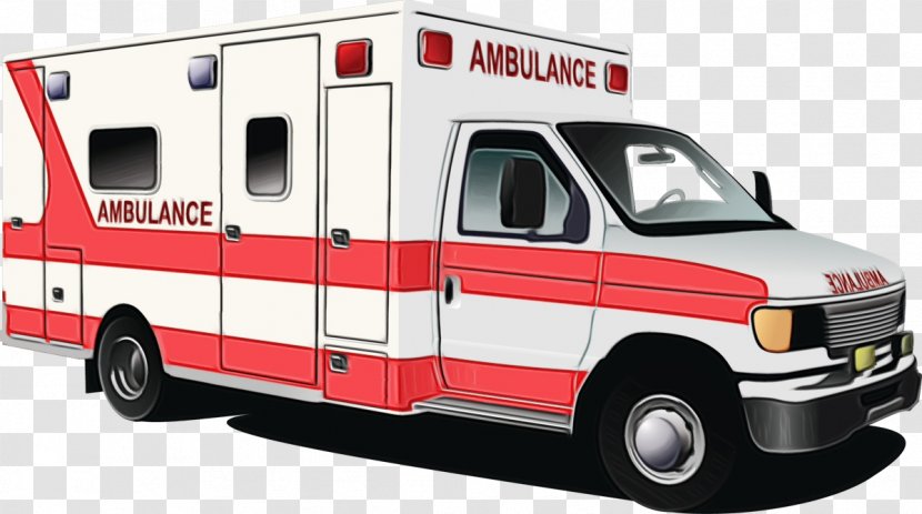 Ambulance Cartoon - Vehicle - Rv Job Transparent PNG