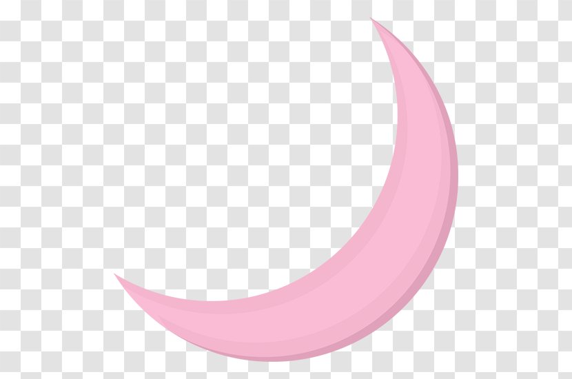 Magenta Purple Violet - Moon Crescent Transparent PNG