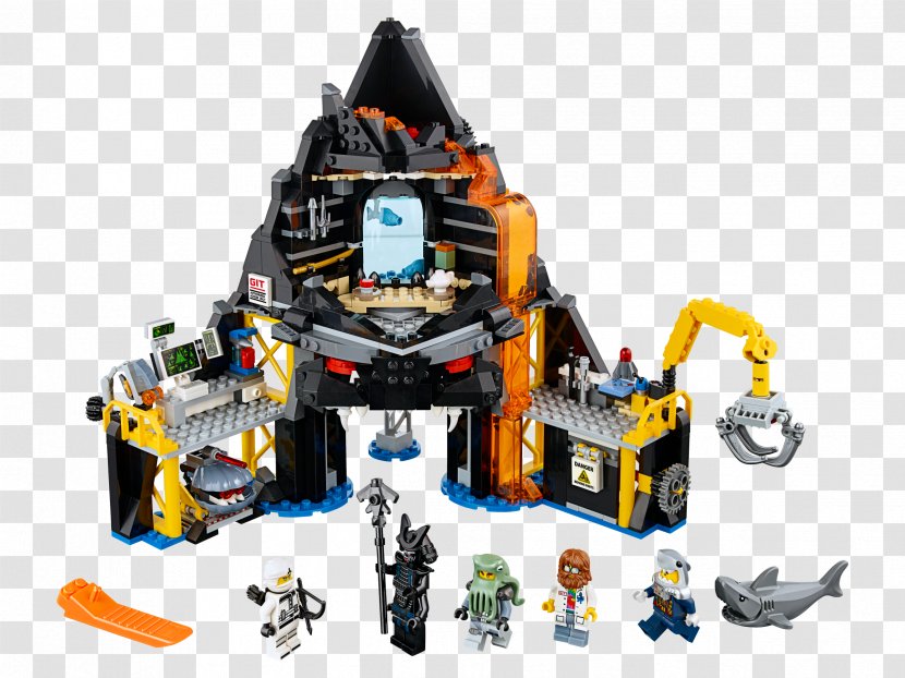 LEGO 70631 NINJAGO Garmadon's Volcano Lair THE MOVIE Lord Garmadon Toy Transparent PNG