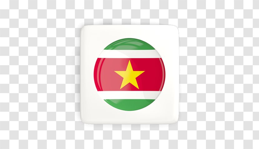 Green Flag Of Suriname - Design Transparent PNG