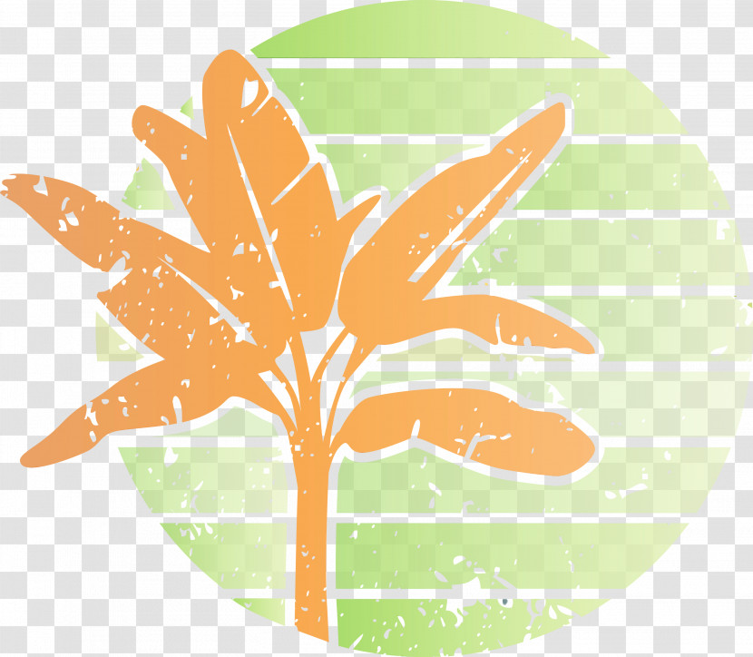Leaf M-tree Font Orange S.a. Transparent PNG