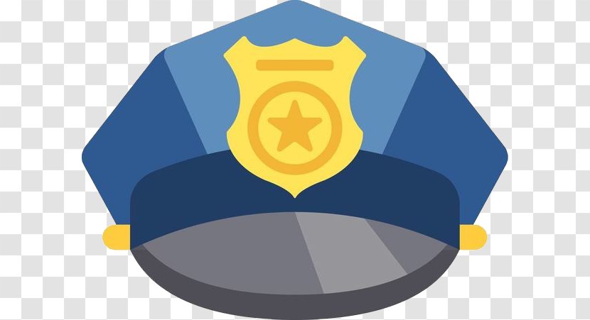 Police Officer Hat Peaked Cap Clip Art - Istock - Simply Painted Transparent PNG