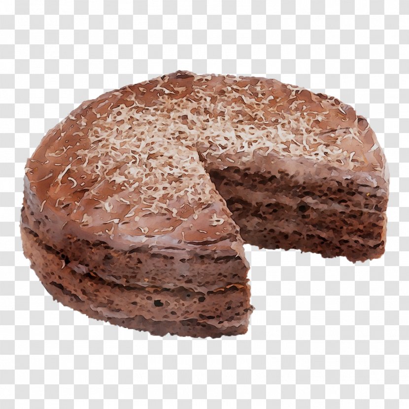 Flourless Chocolate Cake Brownie Sachertorte German - Cuisine Transparent PNG