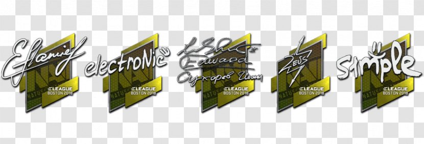 ELEAGUE Major: Boston 2018 Counter-Strike: Global Offensive Sticker Natus Vincere - Eleague Major - Graffiti Transparent PNG
