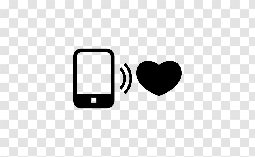 Telephone Call Mobile Phones - Heart Transparent PNG