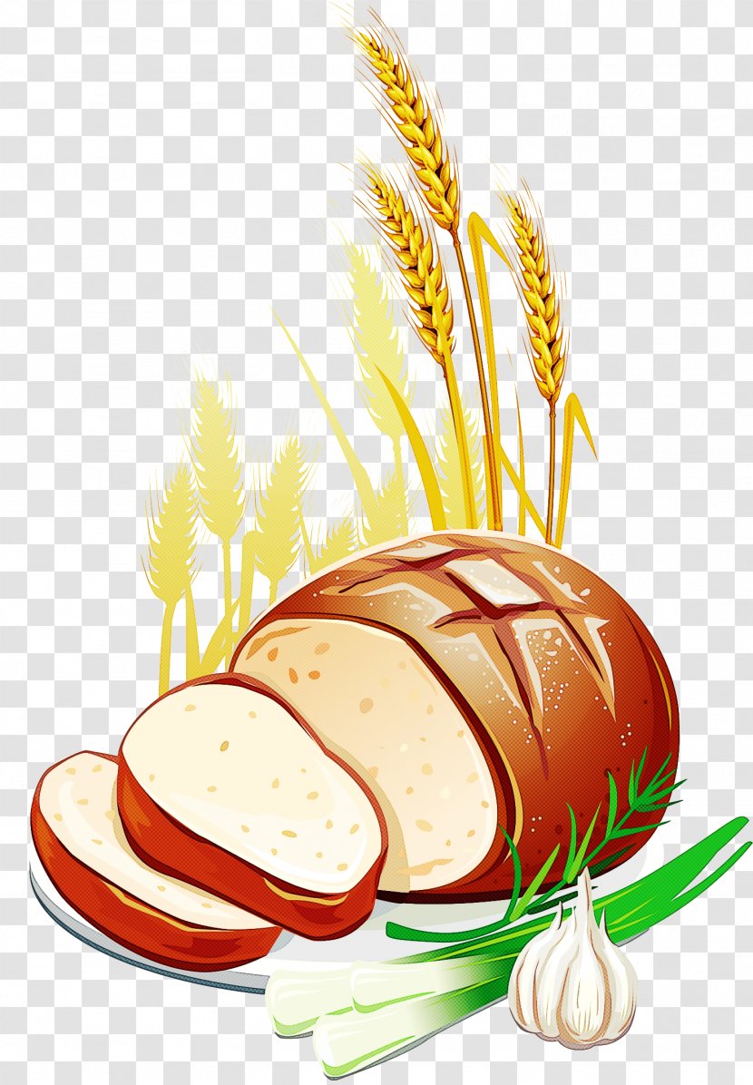 Food Fast Cuisine Bread Bun - Garnish - Loaf Dish Transparent PNG