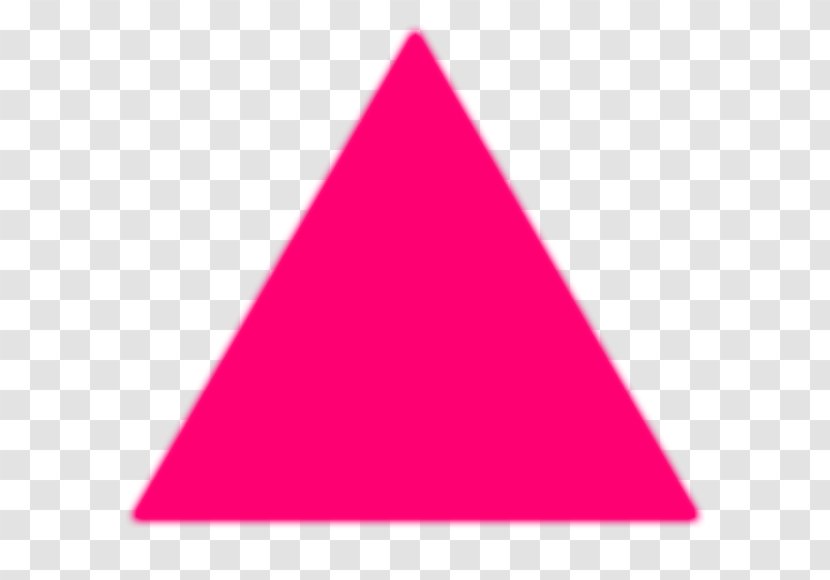 Triangle Area Pattern - Pink Transparent PNG