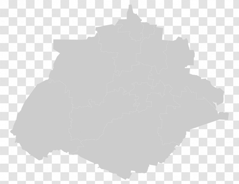 Aguascalientes Blank Map - Collection - America Transparent PNG