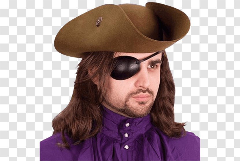 Eyepatch Leather Clothing Accessories Piracy - Suede - Eye Transparent PNG